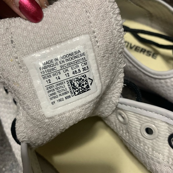 Converse Bone White Woven Weave Mesh Light - Picture 5 of 5